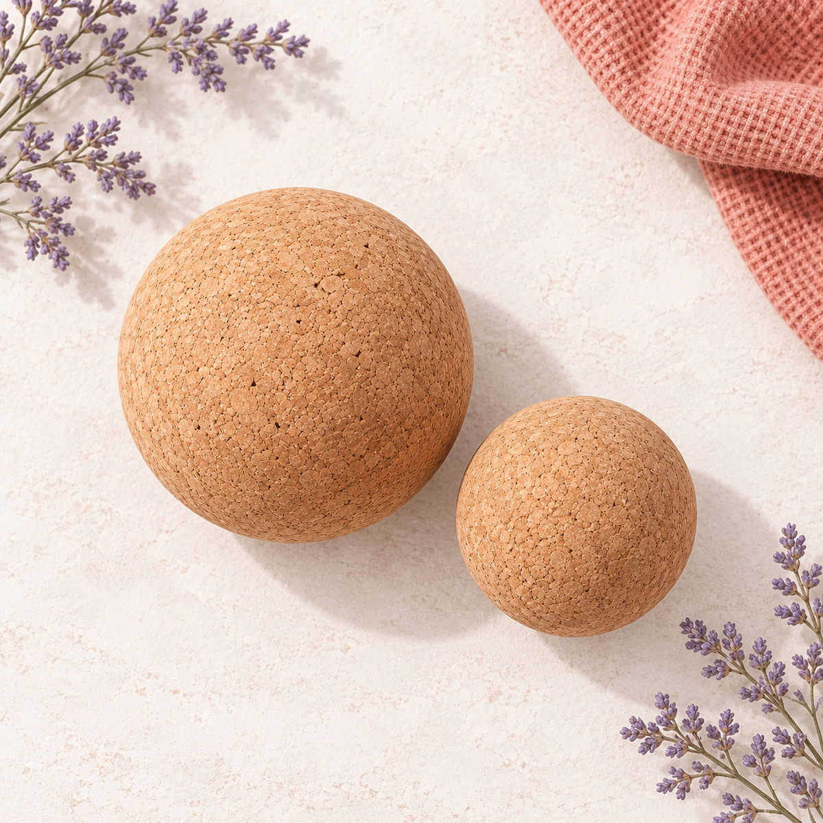 Cork Massage Ball Set — overview