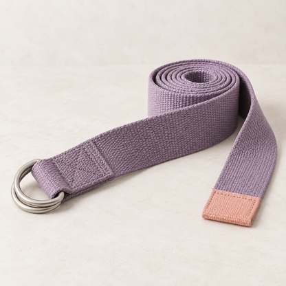 Cotton Yoga Stretch Strap — hero