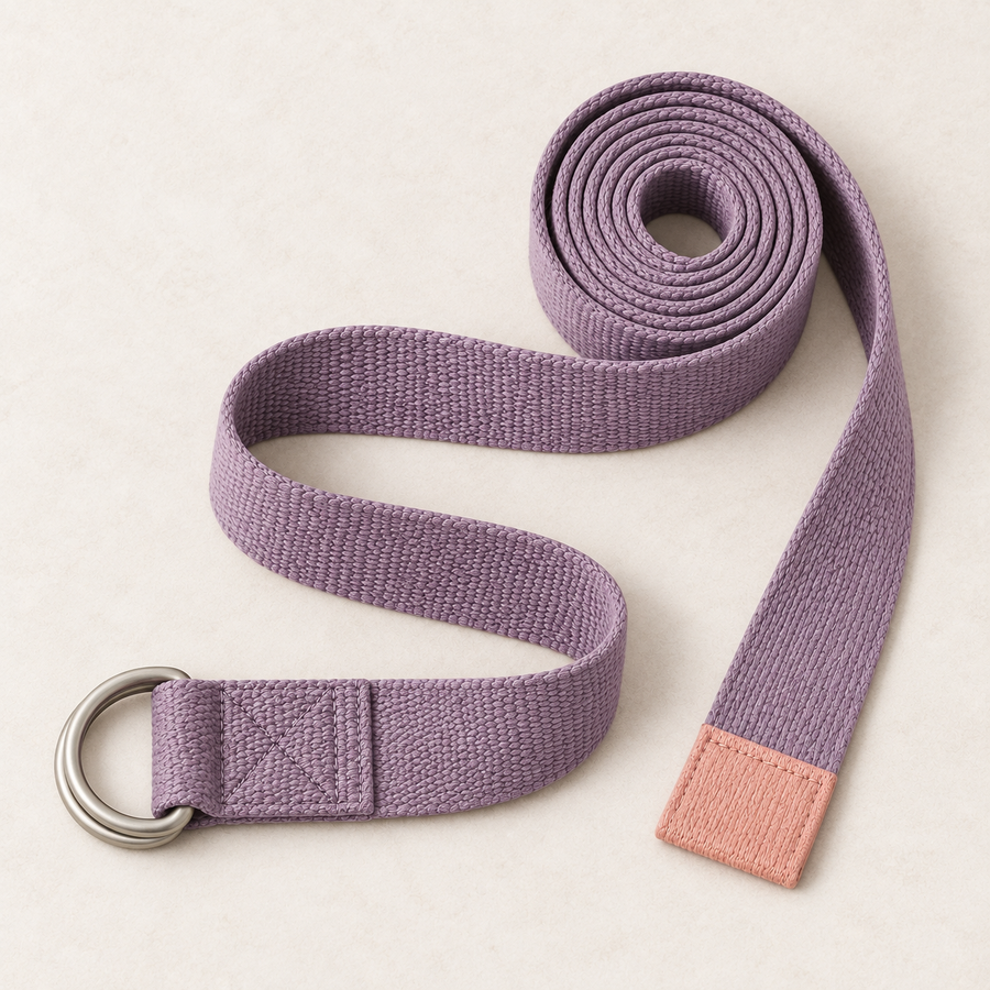 Cotton Yoga Stretch Strap — overview