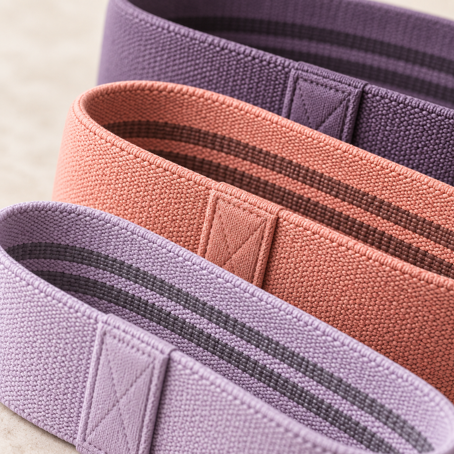 Fabric Resistance Band Set — detail