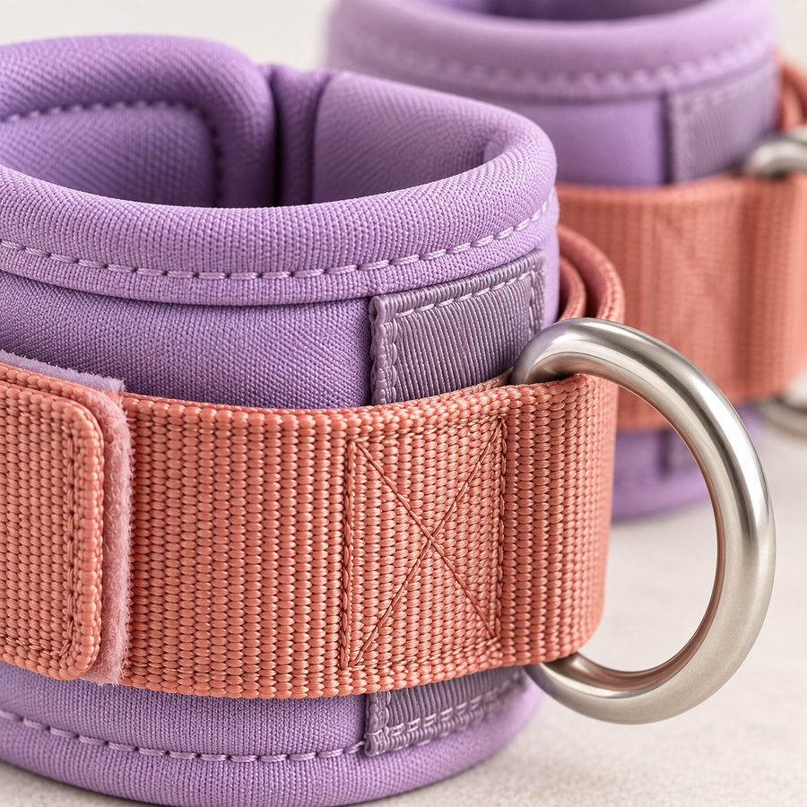 Padded Ankle Strap Pair — detail